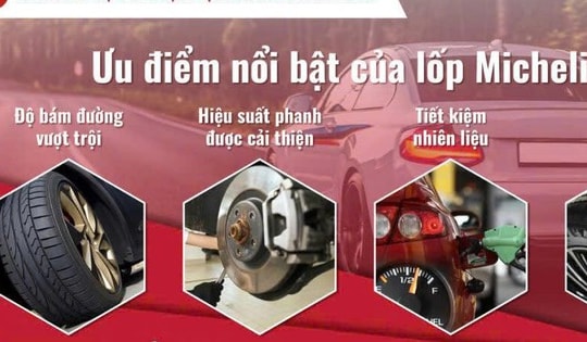 Có nên thay lốp Michelin cho xe ô tô chạy dịch vụ