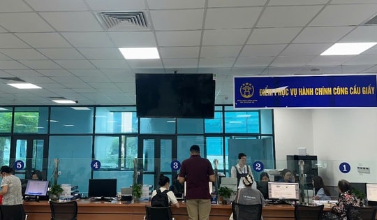 15 tiện ích được miễn phí tại điểm phục vụ hành chính công Hà Nội từ 1/8