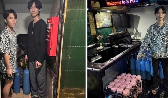 Triệt phá đường dây buôn bán khí cười tại phố Tây Bùi Viện, 8 đối tượng bị bắt giam