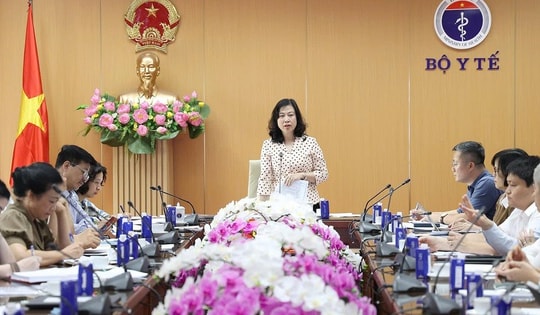 Bộ trưởng Đào Hồng Lan chủ trì họp thúc đẩy tiến độ Triển lãm thành tựu Y tế Việt Nam nhân dịp Kỷ niệm 80 năm Ngày Quốc khánh