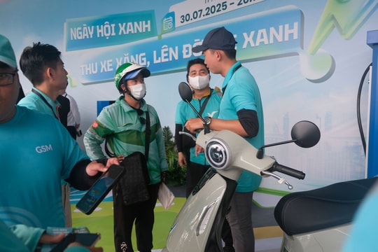 VinFast Evo Grand 'gây bão' tại 'Ngày hội xanh' vì thiết kế tối ưu cho tài xế