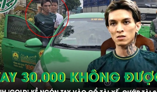 Vay 30.000 đồng không được, Bình ‘Gold’ kề... ngón tay vào cổ tài xế, cướp tài sản