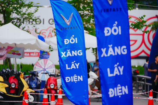 Cơ hội đổi xe xăng, lấy xe điện hấp dẫn tiếp tục diễn ra tại 3 miền