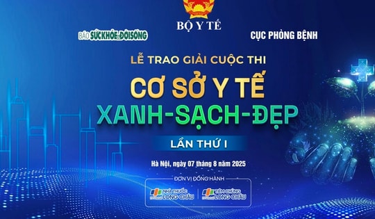Sắp diễn ra Lễ trao giải Cuộc thi 'Cơ sở y tế Xanh - Sạch - Đẹp' lần thứ I