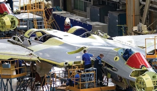 Tiêm kích Su-57 tăng mạnh về số lượng