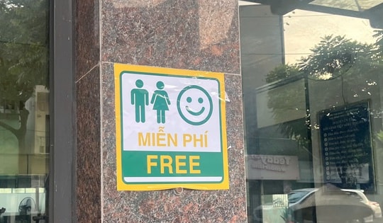 Logo nhận diện đặc biệt giúp người dân tìm nhà vệ sinh miễn phí dịp lễ 2/9