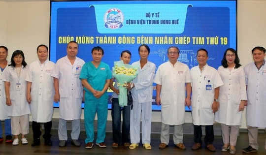 Bệnh nhân lớn tuổi nhất ghép tim tại Huế hồi sinh kỳ diệu