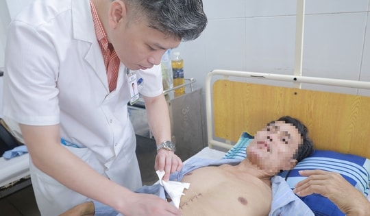 Cứu sống bệnh nhân vỡ gan, gãy xương sườn
