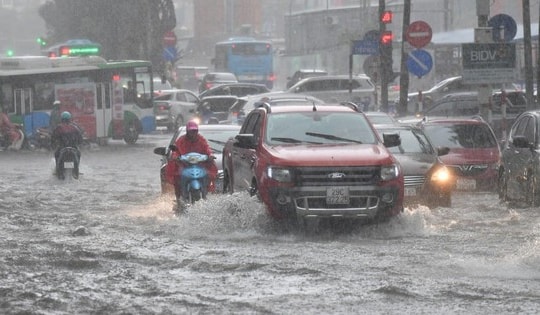 Hướng dẫn ứng phó với đợt mưa lớn từ chiều nay ở miền Bắc