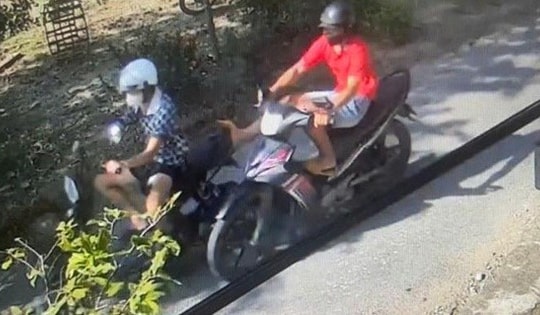 Truy đuổi kịch tính, công an bắt gọn hai tên cướp