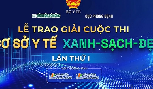 Cuộc thi 'Cơ sở y tế Xanh - Sạch - Đẹp': Hướng tới một hệ thống y tế bền vững và thân thiện hơn