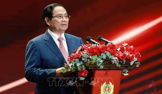 Thủ tướng Phạm Minh Chính: Công an nhân dân là 'điểm tựa bình yên' của nhân dân