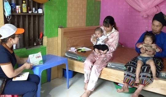 Hiệu quả mô hình thực hành nuôi con bằng sữa mẹ dựa vào cộng đồng