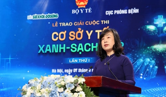 Bộ trưởng Đào Hồng Lan: Cuộc thi Cơ sở y tế 'Xanh - Sạch - Đẹp' để cán bộ trong ngành thay đổi tích cực hơn trong quản trị, tư duy phục vụ người bệnh
