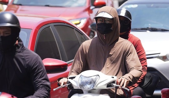 Miền Bắc lại bước vào đợt nắng nóng, nhiệt phổ biến trên 36 độ