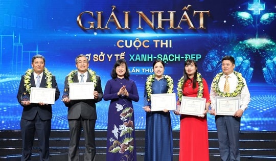 Động lực để các cơ sở y tế tiếp tục xây dựng môi trường Xanh - Sạch - Đẹp, phục vụ người bệnh ngày càng tốt hơn