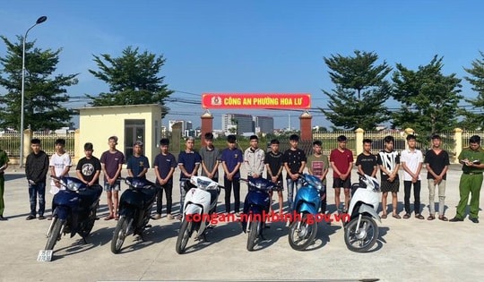 Khởi tố 12 thanh thiếu niên gây rối trật tự công cộng tại Ninh Bình