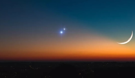 Sao Kim giao hội với sao Mộc tạo khoảnh khắc thị giác ấn tượng