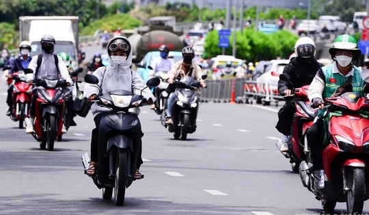 Miền Bắc tiếp tục oi nóng với mức nhiệt trên 36 độ