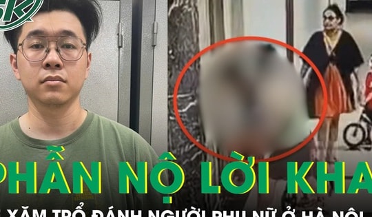Phẫn nộ lời khai của gã xăm trổ đánh dã man một phụ nữ ở chung cư Hà Nội, hé lộ nguyên nhân mâu thuẫn