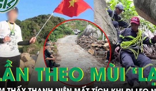 Tìm thấy thi thể nam thanh niên mất tích khi đi leo núi Hoàng Ngưu Sơn nhờ lần theo ‘mùi lạ’