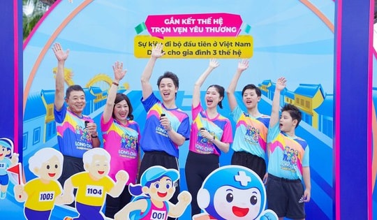 Ngày hội gia đình - Hành trình gắn kết yêu thương gia đình 3 thế hệ cùng Long Châu