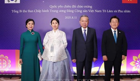 Tổng Bí thư Tô Lâm dự chiêu đãi cấp Nhà nước do Tổng thống Hàn Quốc chủ trì