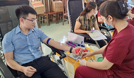 Bệnh viện tại Quảng Trị khó khăn trong công tác cấp cứu, điều trị vì thiếu máu