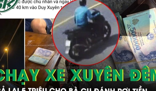 Cái kết có hậu vụ cụ bà rơi 5 triệu: Nam shipper chạy xe máy xuyên đêm trả lại tiền cho chủ nhân