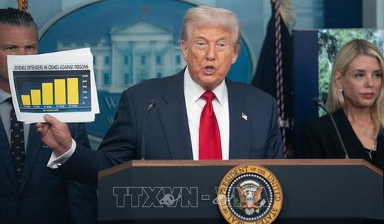 Mỹ: Tổng thống D. Trump ban bố tình trạng khẩn cấp tại thủ đô Washington, điều động Vệ binh Quốc gia