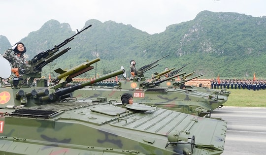 Tổng hợp luyện diễu binh, diễu hành lần 3: Sẵn sàng cho ngày hội lớn của non sông