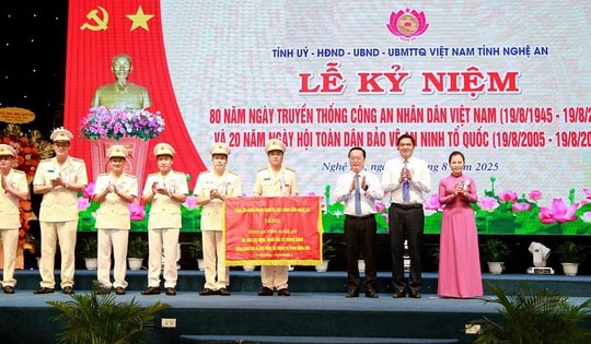 Công an Nghệ An – 80 năm xứng danh Anh hùng trên quê hương Bác