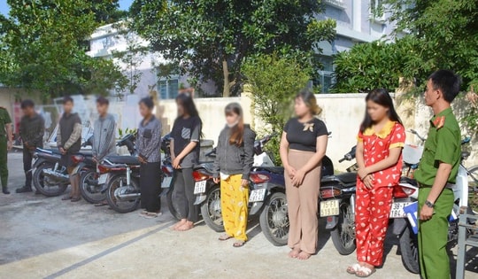 Trong nửa tháng, nhóm thanh thiếu niên bỏ học trộm cắp hàng loạt xe máy