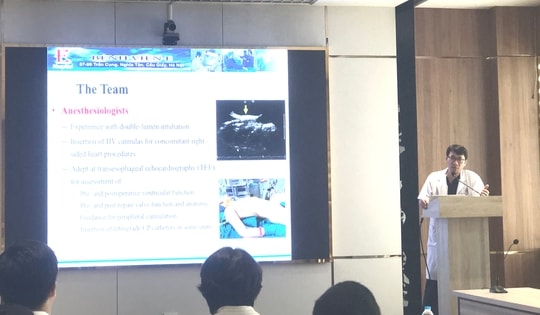 Đã có hàng nghìn bệnh nhân tim mạch được phẫu thuật tim nội soi 3D