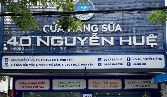 Hệ thống cửa hàng sữa 40 Nguyễn Huệ – Nơi ba mẹ Phú Yên đặt trọn niềm tin chăm sóc bé yêu