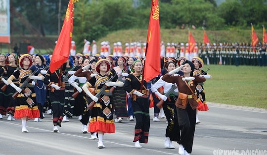 Tâm sự của nữ chiến sĩ 2 lần được chọn làm Khối trưởng trong đoàn diễu binh