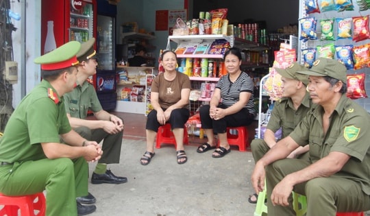 Bám bản, giữ yên vùng cao - dấu ấn Công an xã Quản Bạ