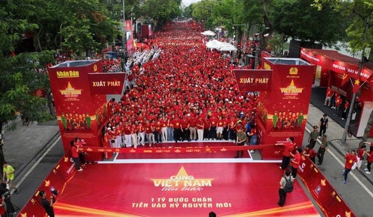 Hơn 1 triệu người cùng đi bộ vì một Việt Nam đoàn kết, hùng cường tiến vào kỷ nguyên mới