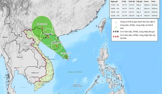 Biển Đông hứng áp thấp nhiệt đới, Bộ Nông nghiệp và Môi trường ra công điện ứng phó