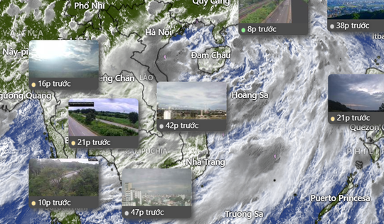 Bộ Xây dựng cảnh báo áp thấp nhiệt đới trên Biển Đông: Tàu thuyền phải đặc biệt lưu ý