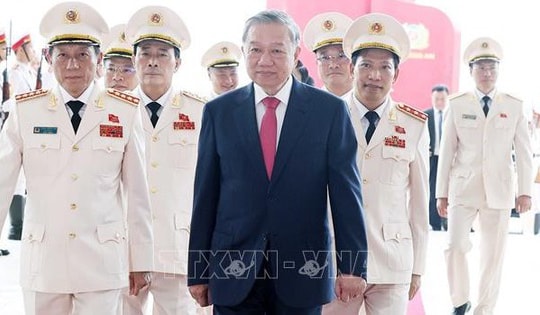 Tổng Bí thư Tô Lâm dự Lễ kỷ niệm 80 năm Ngày truyền thống Công an nhân dân