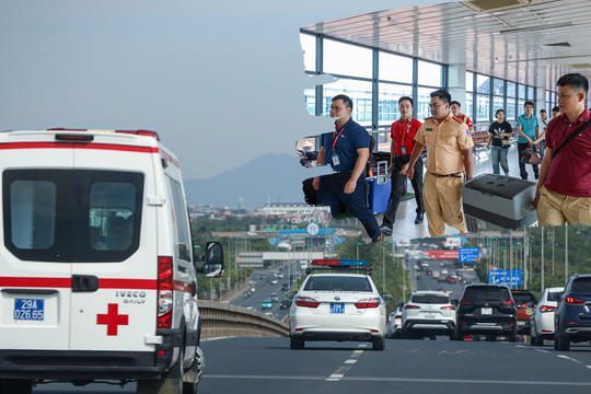 Chuyện về những CSGT mở đường trong cuộc đua 'hồi sinh sự sống'