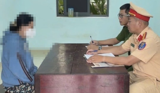 Lời khai của phụ nữ đi xe đạp điện tông người bán vé số rồi bỏ chạy