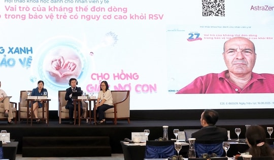 Bệnh do RSV đe doạ nghiêm trọng sức khoẻ của trẻ, mỗi năm gây ra 3 triệu ca nhập viện