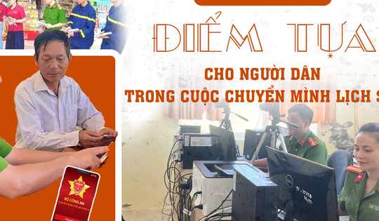 Dấu ấn người chiến sĩ công an tuyến đầu trong cuộc chuyển mình lịch sử
