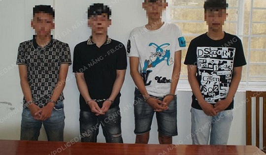 Nhóm thanh niên tuổi teen gây ra nhiều vụ cướp nguy hiểm tại Đà Nẵng