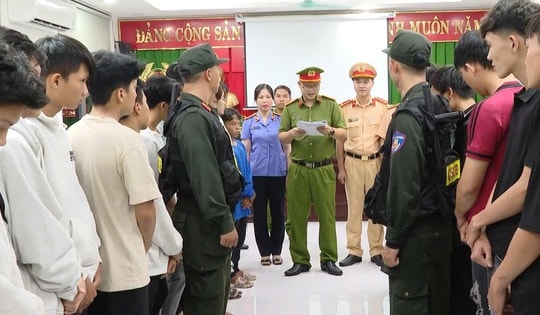 Khởi tố 21 đối tượng thanh niên đua xe, tụ tập gây rối ở TPHCM