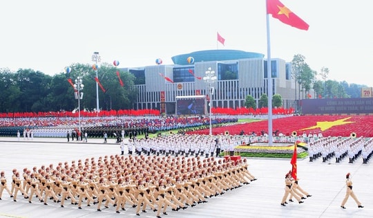 Hà Nội điều chỉnh giờ cấm đường phục vụ tổng hợp luyện lần 1 Lễ kỷ niệm 80 năm Quốc khánh 2/9