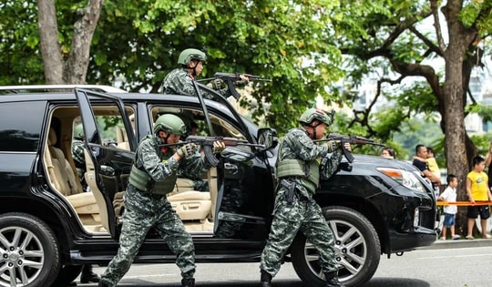 Bộ Công an bố trí nhiều lớp tác chiến tinh nhuệ bảo vệ diễu binh ngày 2/9