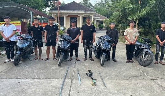Che mặt, thay đổi màu xe, nhóm thanh thiếu niên vẫn 'sa lưới' sau 2 giờ gây án
